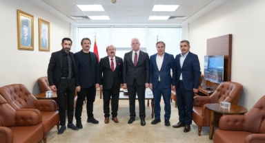 (KÜDEF) Küçükçekmece Dernekler Federasyonu'ndan İstanbul Valisi Davut Gül'e Ziyaret