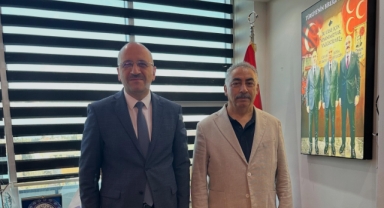 Türk Kızılay Küçükçekmece Şubesi’nden MHP Küçükçekmece İlçe Başkanlığı’na Hayırlı Olsun Ziyareti 