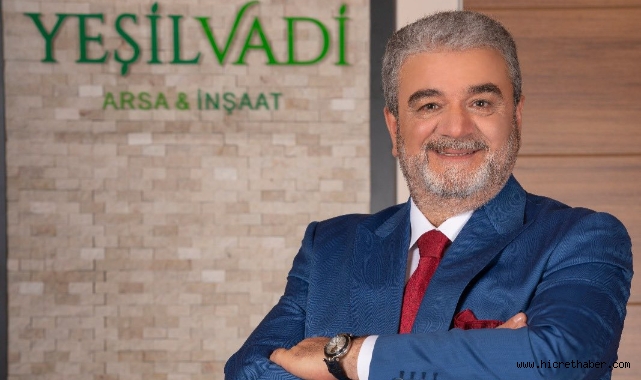 Yeşil Vadi Arsa Ofisi ve İnşaat Yönetim Kurulu Başkanı Rafet Orhan’dan Bayram Tebriği