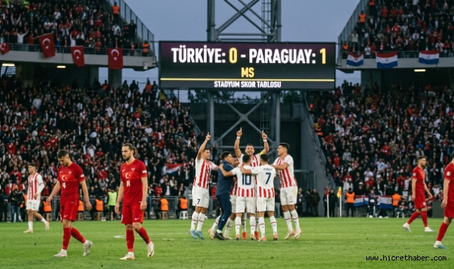 A Milli Takım Dünya Kupası'na Veda Etti! Paraguay Engelini Aşamadık