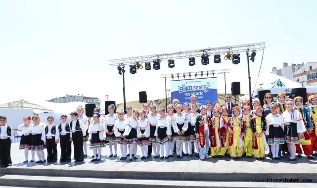 Bilim Şenliği'nde Çocuklar ve Gençler Keşfetmenin Keyfini Yaşadı
