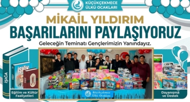 Çocuklara Moral ve Hediye: Ülkü Ocakları Karne Gününde Sahadaydı 