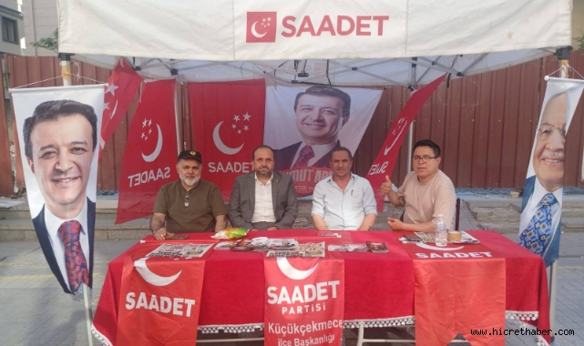 Saadet Partisi'nde Ara Seçim Morali: Hedef Daha Fazla Vatandaşa Ulaşmak