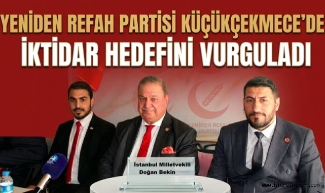 Yeniden Refah Partisi Küçükçekmece'de Geniş Katılımlı Ziyaret Programlar Gerçeklleştirdi.