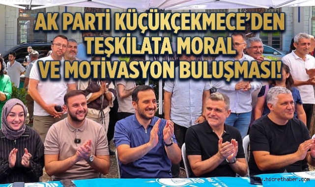 AK Parti Küçükçekmece'den Halkalı Millet Bahçesi'nde Dev Teşkilat Buluşması Gerçekleşti.
