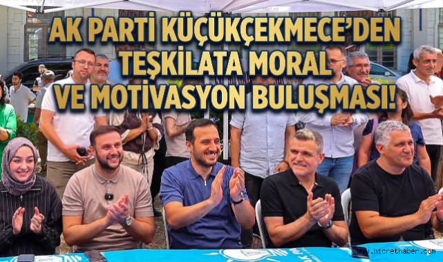 AK Parti Küçükçekmece'den Halkalı Millet Bahçesi'nde Dev Teşkilat Buluşması Gerçekleşti.