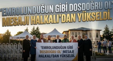 AK Parti Küçükçekmece'den İnanç Özgürlüğü Vurgusu: