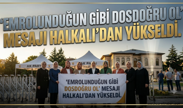 AK Parti Küçükçekmece'den İnanç Özgürlüğü Vurgusu: 