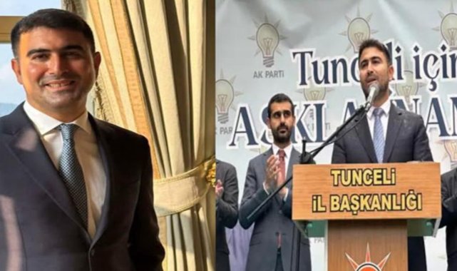 AK Parti Tunceli İl Başkanı Hakan Özer Görevinden İstifa Etti