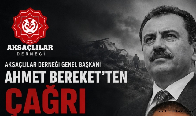 AKSAÇLILAR Derneği'nden Muhsin Yazıcıoğlu Dosyası İçin Sessizlik Bozulmalı Çağrısı 