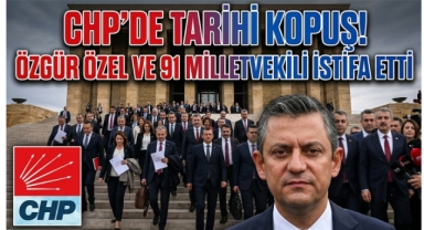 CHP'de Tarihi Ayrılık! Özgür Özel ve 91 Milletvekili İstifa Etti, Yeni Parti Resmen Kuruluyor