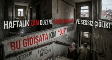 Haftalık Zam Düzeni, Fahiş Kiralar ve Sessiz Çığlık: Bu Gidişata Kim