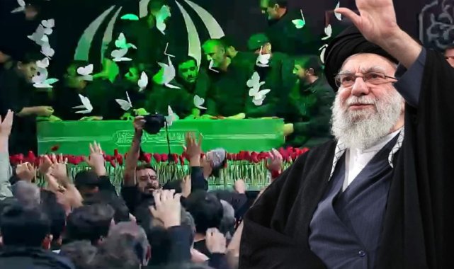 İran'da Ali Hamaney'e Veda: Tahran'da Binlerce Kişi Tabutuna Dokunabilmek İçin Birbiriyle Yarıştı