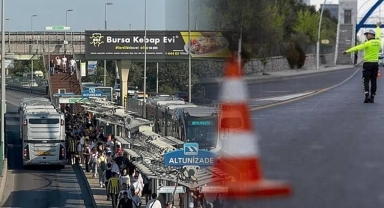 İstanbul'da 15 Temmuz düzenlemesi! Metrobüs güzergahı değişiyor, 6 durak kapanıyor