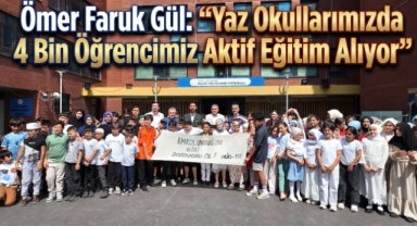 Küçükçekmece'de Binlerce Öğrenci TÜGVA Yaz Okulları'nda Buluştu