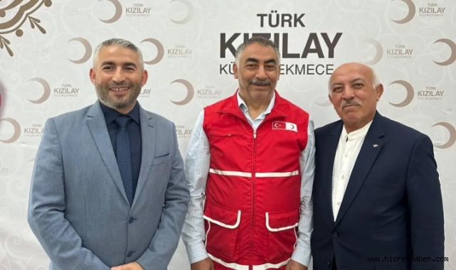 Küçükçekmece'de Kurumlardan Güç Birliği: Kızılay, Yeşilay ve Ensar Vakfı Ortak Projeler İçin Bir Araya Geldi