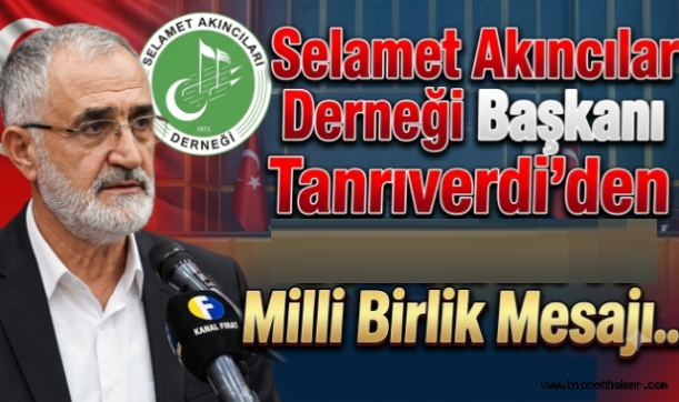 Selamet Akıncılar Derneği'nden 15 Temmuz'un 10. Yılına Anlamlı Mesaj