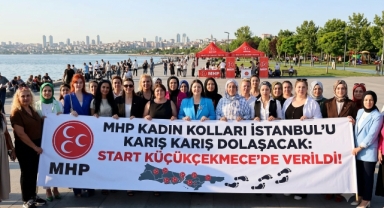 Siyasetin Nabzı Sokakta: MHP Kadın Kolları İstanbul’u İlçe İlçe Geziyor