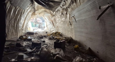 Zonguldak'ta Yıkılan İş Hanının Altından 2. Dünya Savaşı'ndan Kalma Sığınak Çıktı