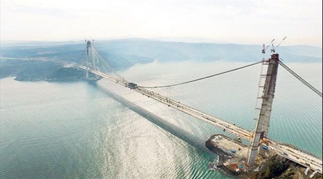 3. köprü geçişi 3 dolar + KDV