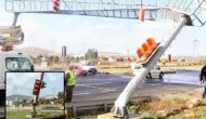 Aliağa’da damperli kamyon dehşeti!
