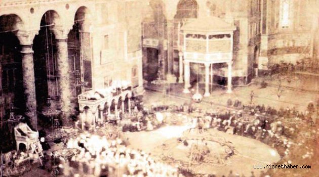 ‘Ayasofya’yı açmayın’ diyenler mihrapta dansöz oynatmışlardı