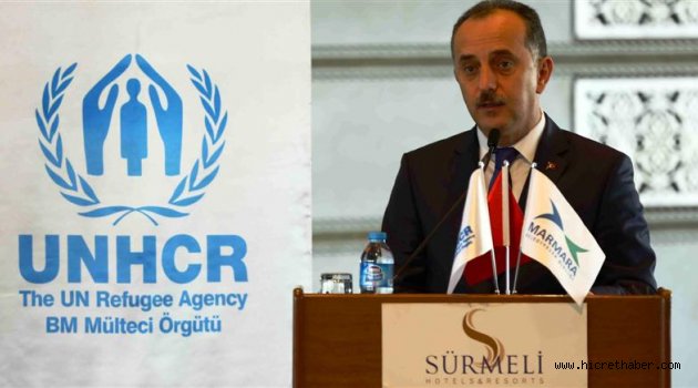 Başkan çağırıcı: “mültecilere yardım eli uzatıyoruz”