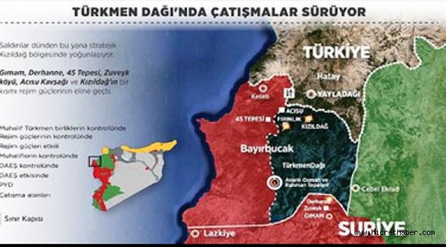 Bayırbucak'taki stratejik noktalar