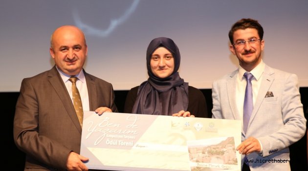 'Ben de yazarım' kompozisyon yarışmasının ödülleri sahiplerini buldu
