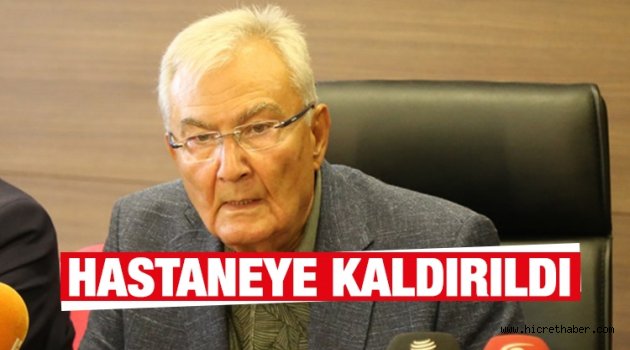 Deniz Baykal hastaneye kaldırıldı