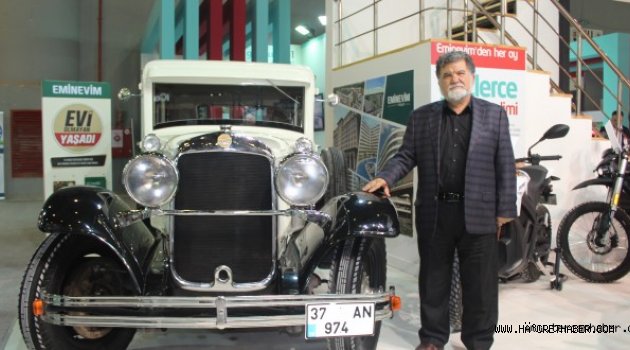 Emin Grup inşaat elektrikli otomobil ile CNR emlak fuarında!