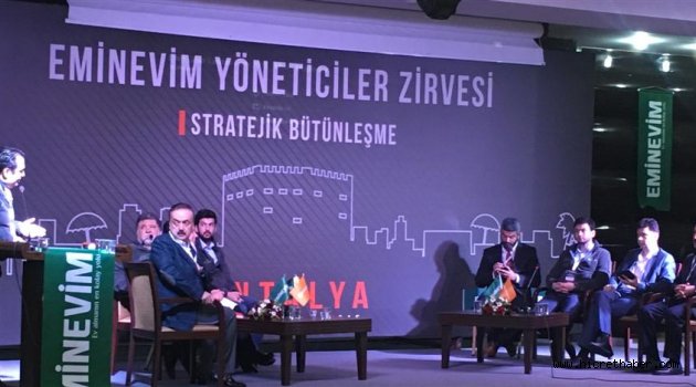 ‘Eminevim Yöneticiler Zirvesi’ geçtiğimiz günlerde Antalya’da gerçekleşti.