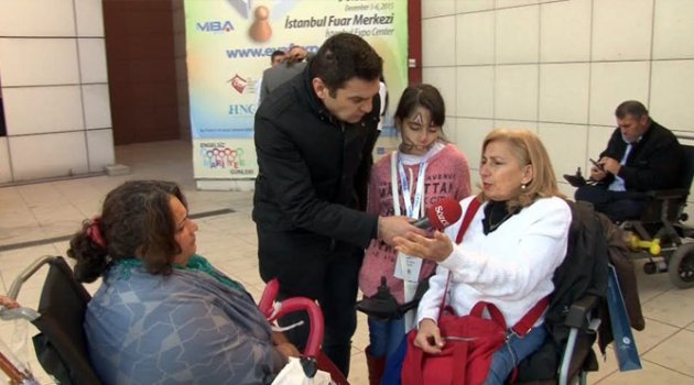Engellileri hayal kırıklığına uğratan fuar