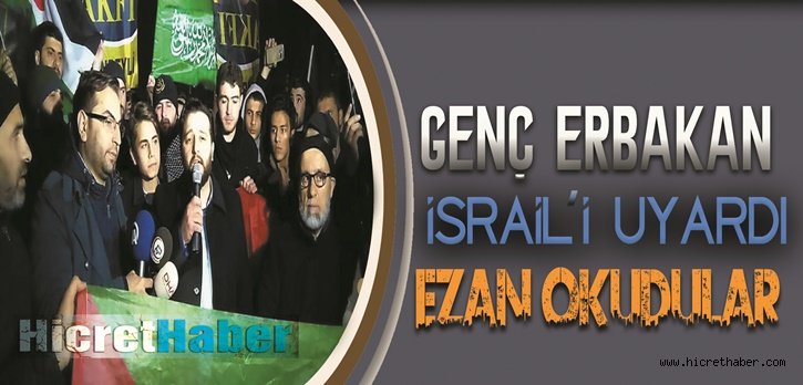 Erbakan Gençliği Ezan Yasağını Telin Etti