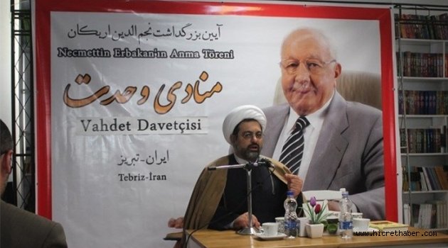 Erbakan, vefatının yıldönümünde İran'da anıldı
