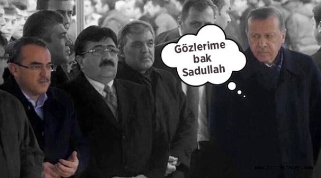 Erdoğan'dan Ergin'e SEN BİTTİN Bakışı