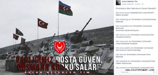 Ermenistan'a böyle msaj verdiler