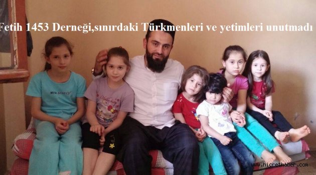 Fetih 1453 Derneği, sınırdaki Türkmenleri ve yetimleri unutmadı