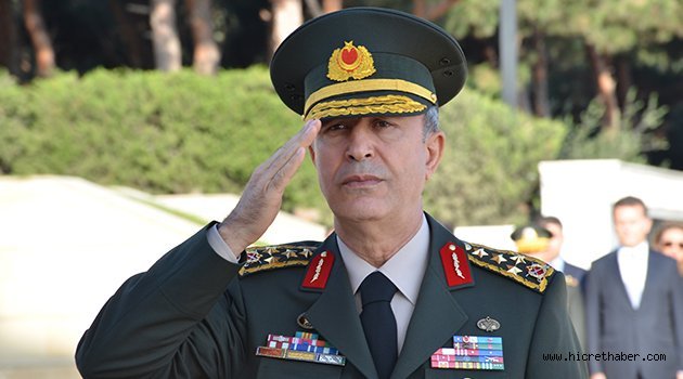 G. Kurmay Başkanı Hulusi Akar görevinin başında!