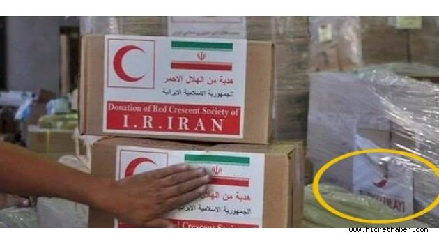 Hizbullah ve İran, Kızılay'ın mallarını çalıyor