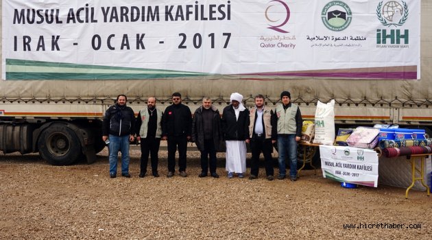 İHH’dan Kuzey Irak’a 22 TIR yardım
