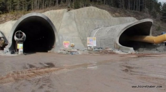 Ilgaz Tüneli'nde ışık göründü