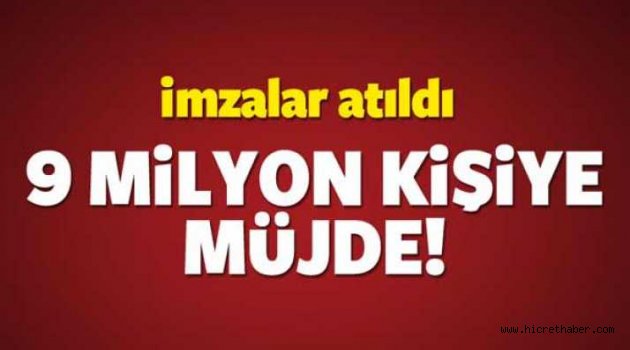İmzalar atıldı! 9 milyon kişinin gözü Meclis'te