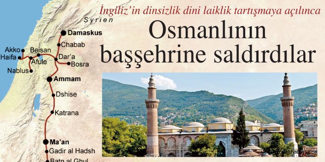 İngiliz'in dini laiklik tartışmaya açılınca Osmanlının başşehrine saldırdılar
