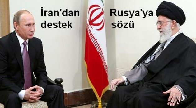 İran'dan Rusya'ya destek sözü