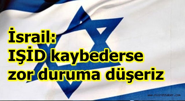 İsrail askeri istihbarat şefi Halevi,IŞİD kaybederse zor duruma düşeriz