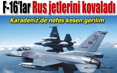 Karadeniz'de Rus uçakları ABD uçağını kovaladı