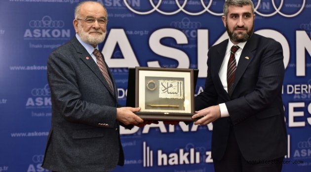 Karamollaoğlu, Askon Adana Şubesi’nin Kahvaltısında İşadamlarıyla Bir Araya Geldi…
