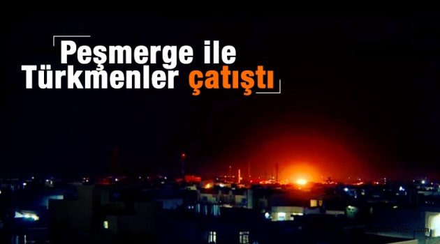 Kerkük'ün Tuzhurmatu bölgesinde çatışma