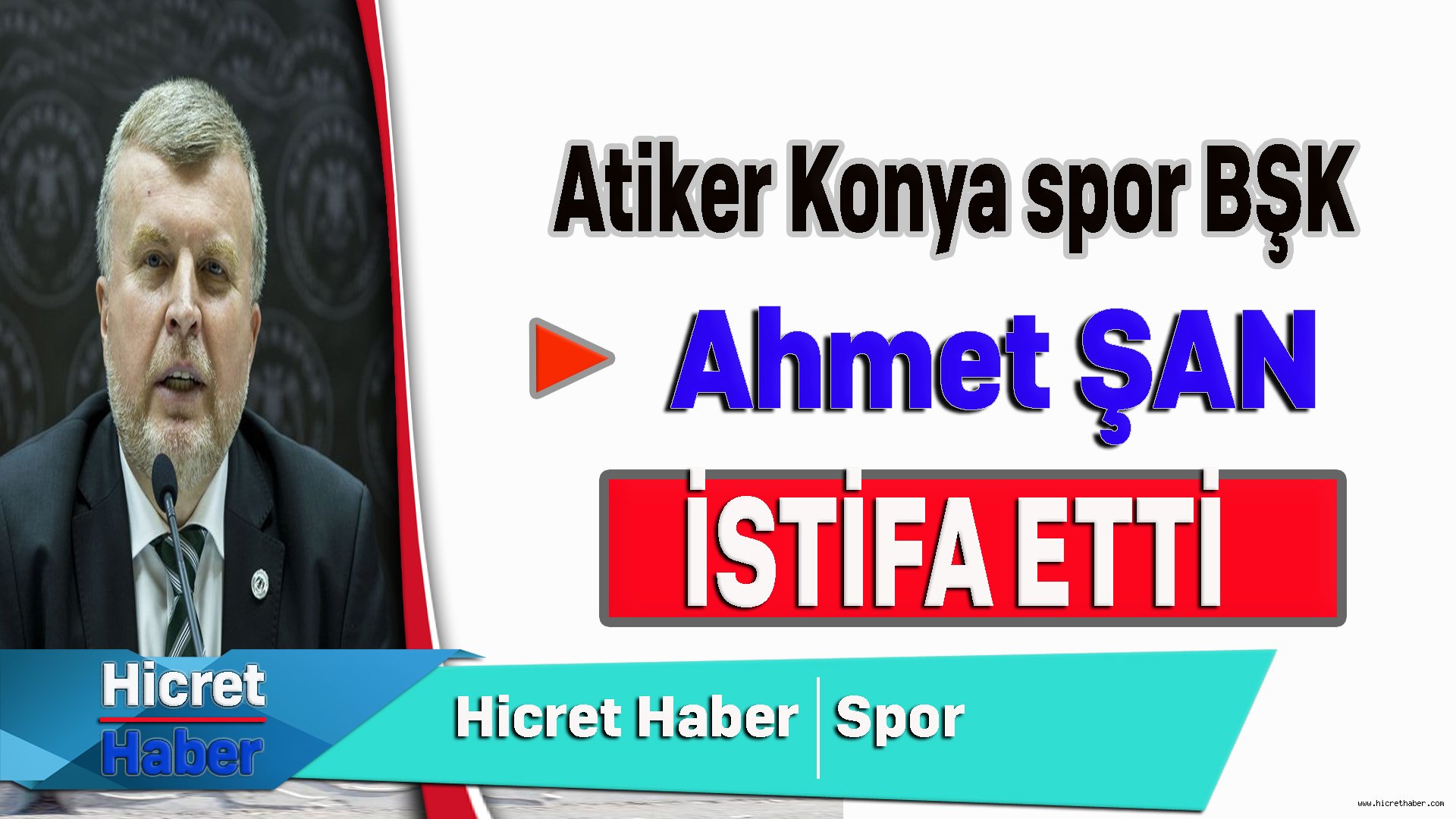 Konyaspor Başkanı Ahmet Şan İstifa Etti